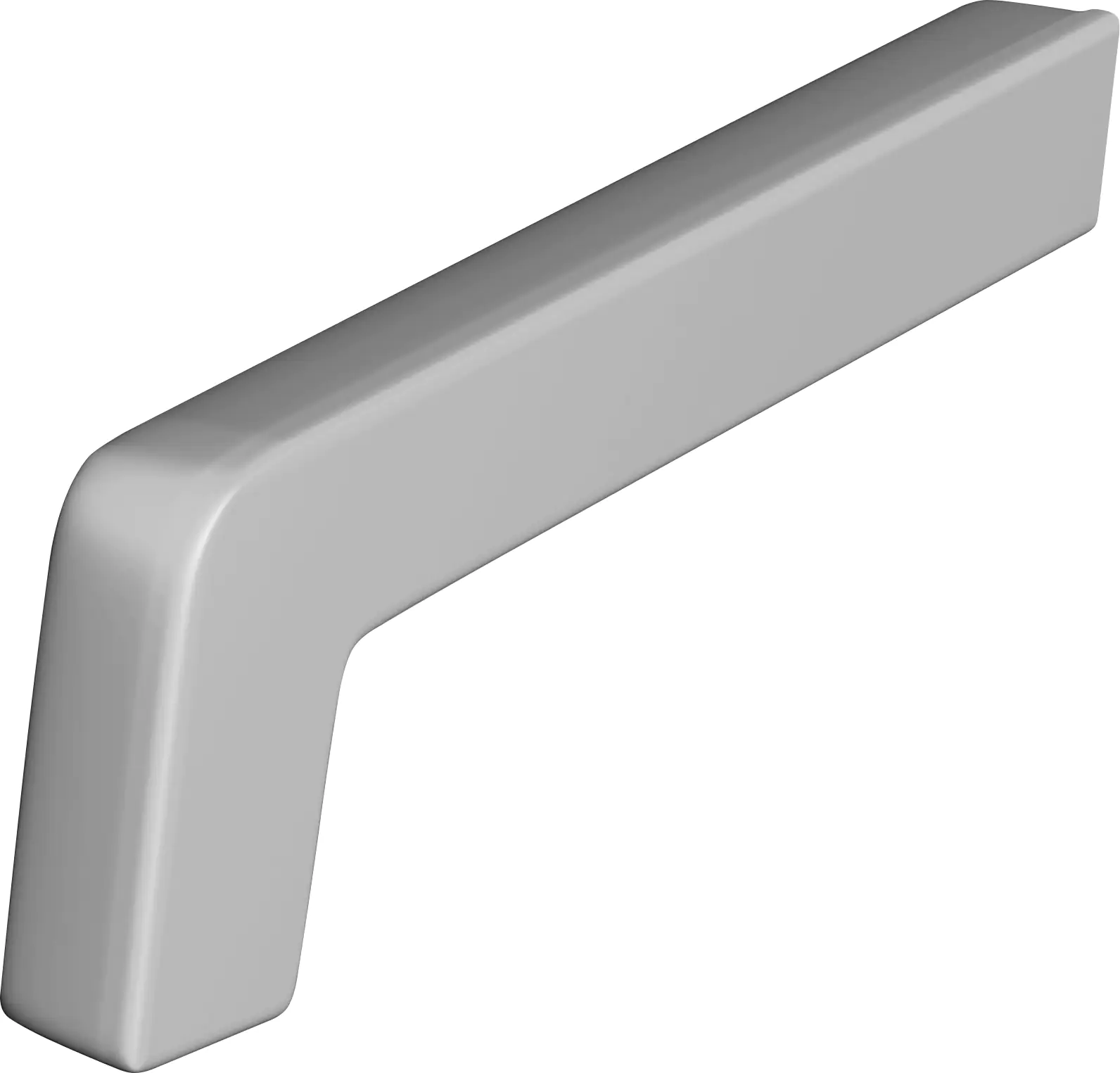 Sarei PVC Seitenteile silber 130 mm