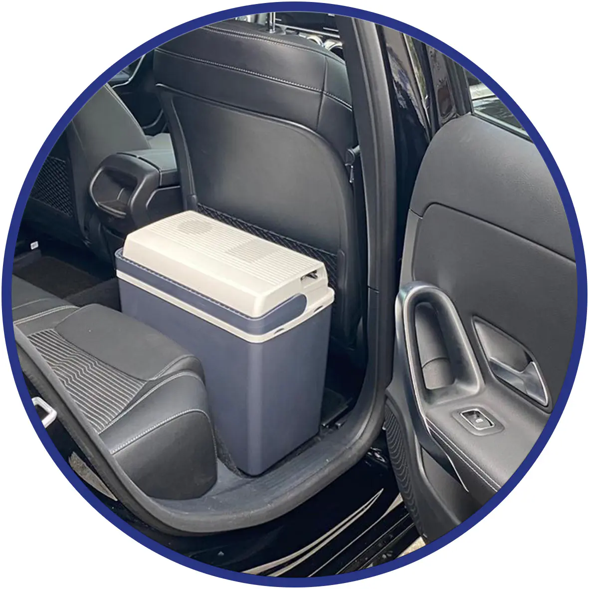 Zorn Kühlbox elektrisch ZA24 12V Anschluss Auto & Caravan grau/weiß  21,9 L