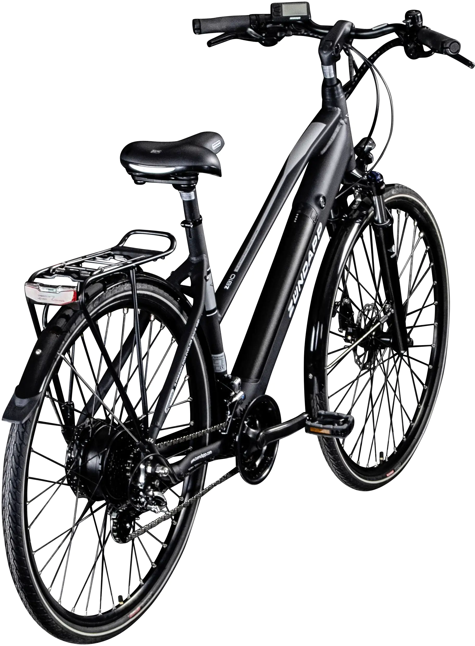 Zündapp E-Bike Trekking Z810 28 Zoll 8-Gang 550 Wh schwarz matt