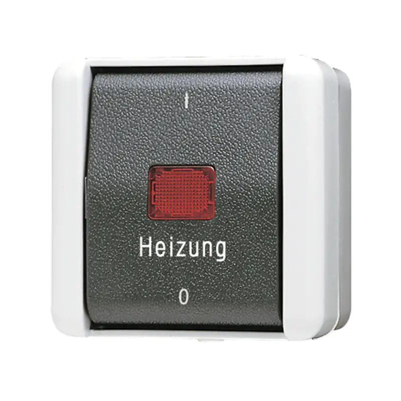 Jung WG800 Heizungsnotschalter grau, Jung