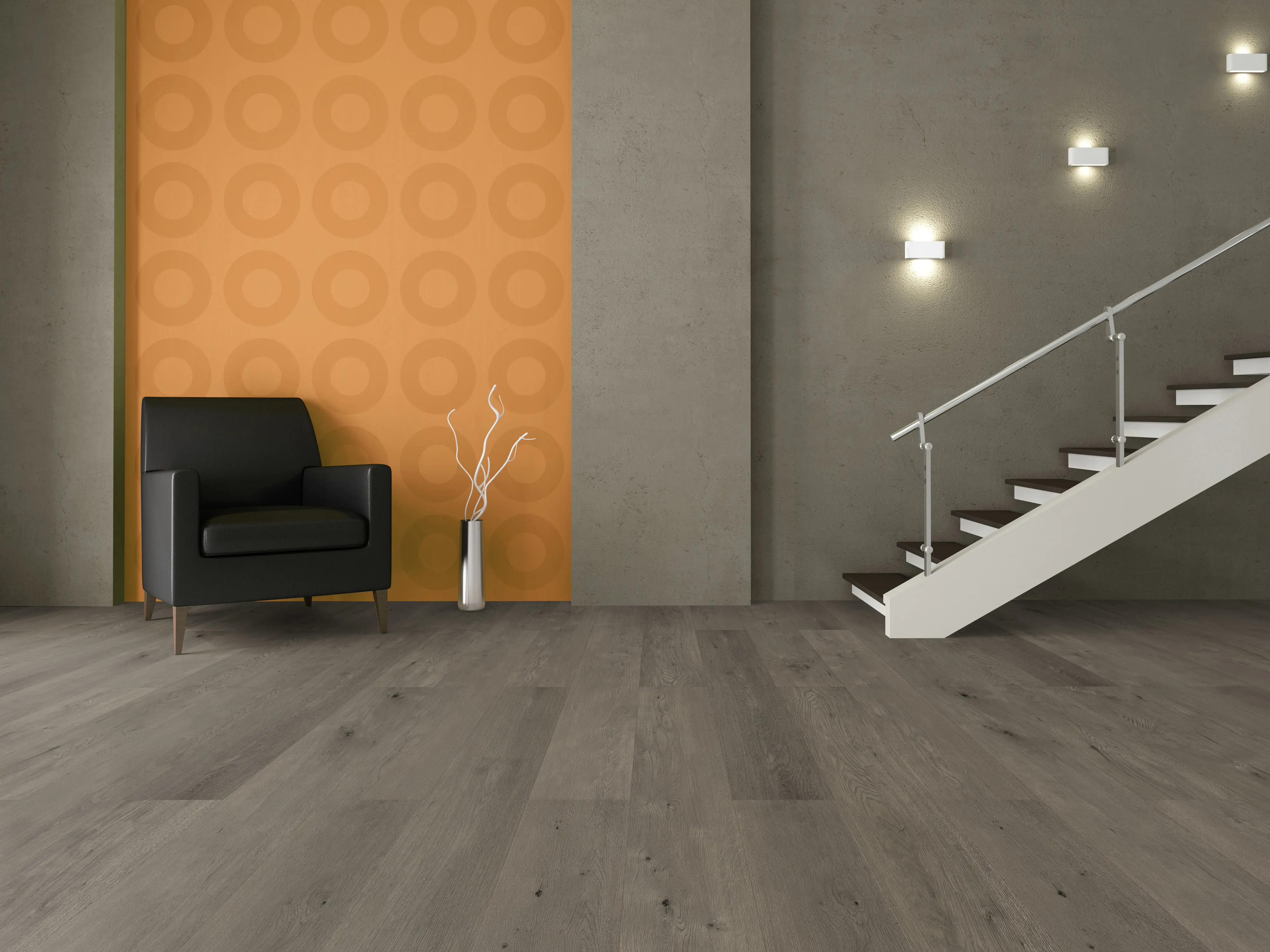 Classen Vinylboden Steineiche Landhausdiele 129 x 17,3 cm 4 mm