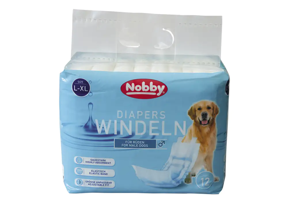 Nobby Hundewindeln Rüden Größe L-XL - 12 Stück