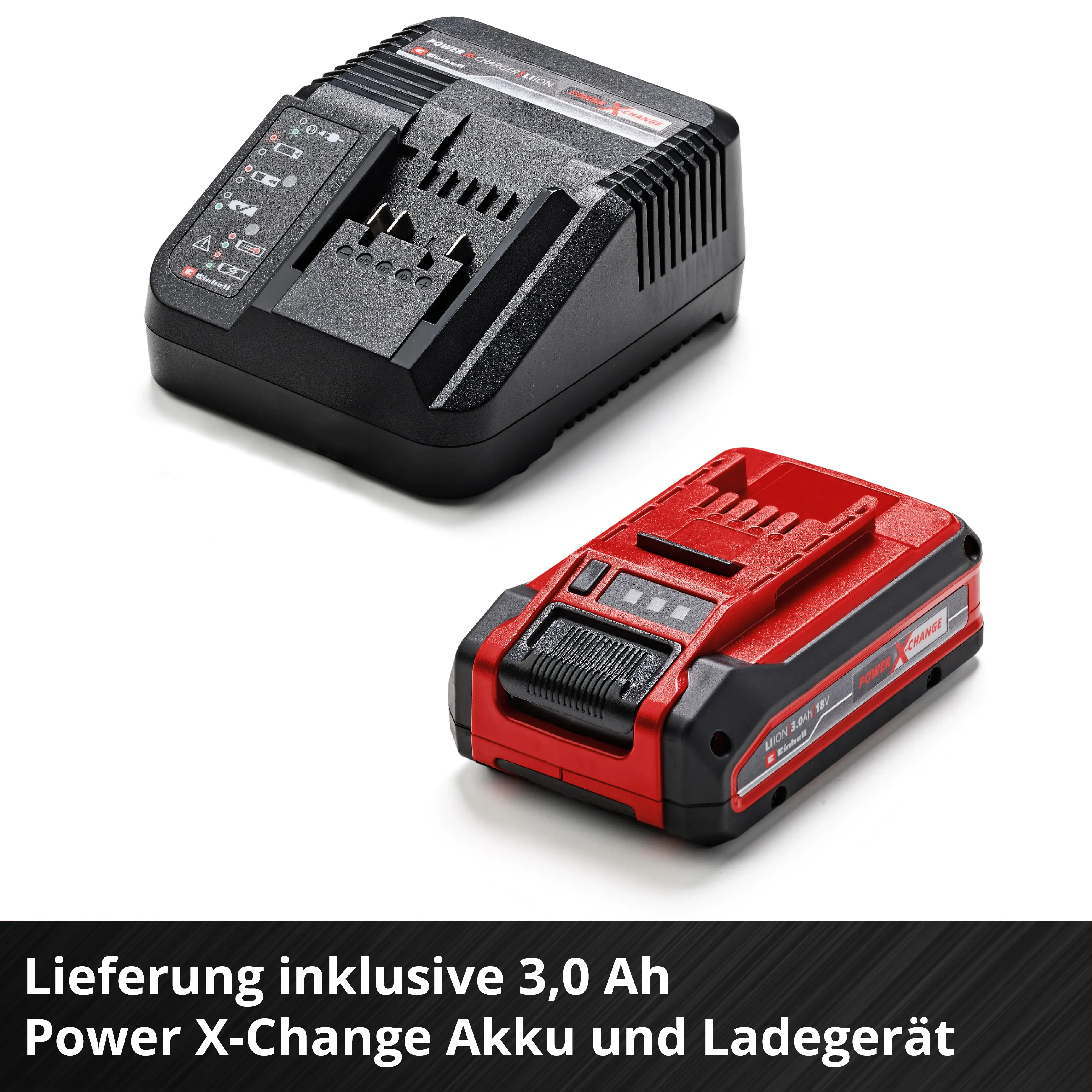 Einhell Akku-Kettensäge GE-LC 18/25-1 Li Kit 25 cm Schwertlänge mit 3,0 Ah Akku
