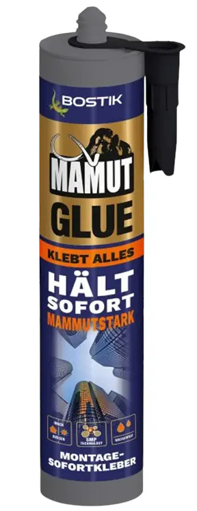 Bostik Montagekleber Mamut Glue Sparpack 6 x 450 g weiß
