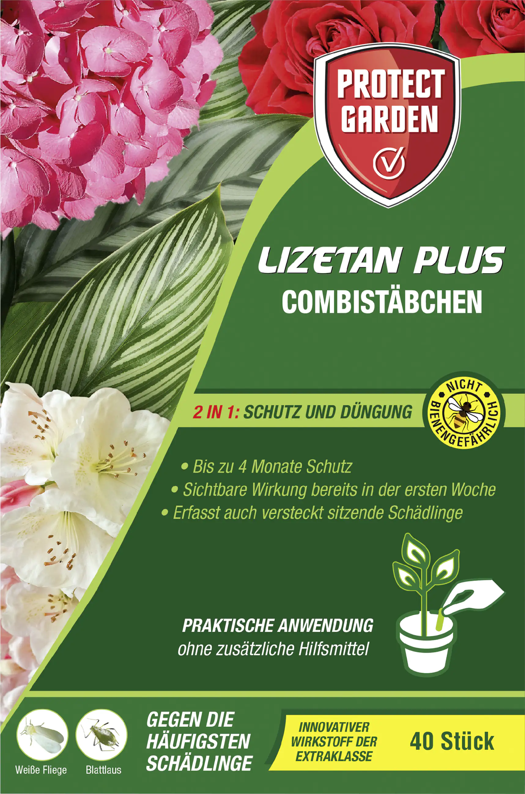 Protect Garden Lizetan Plus Combistäbchen 40 Stück