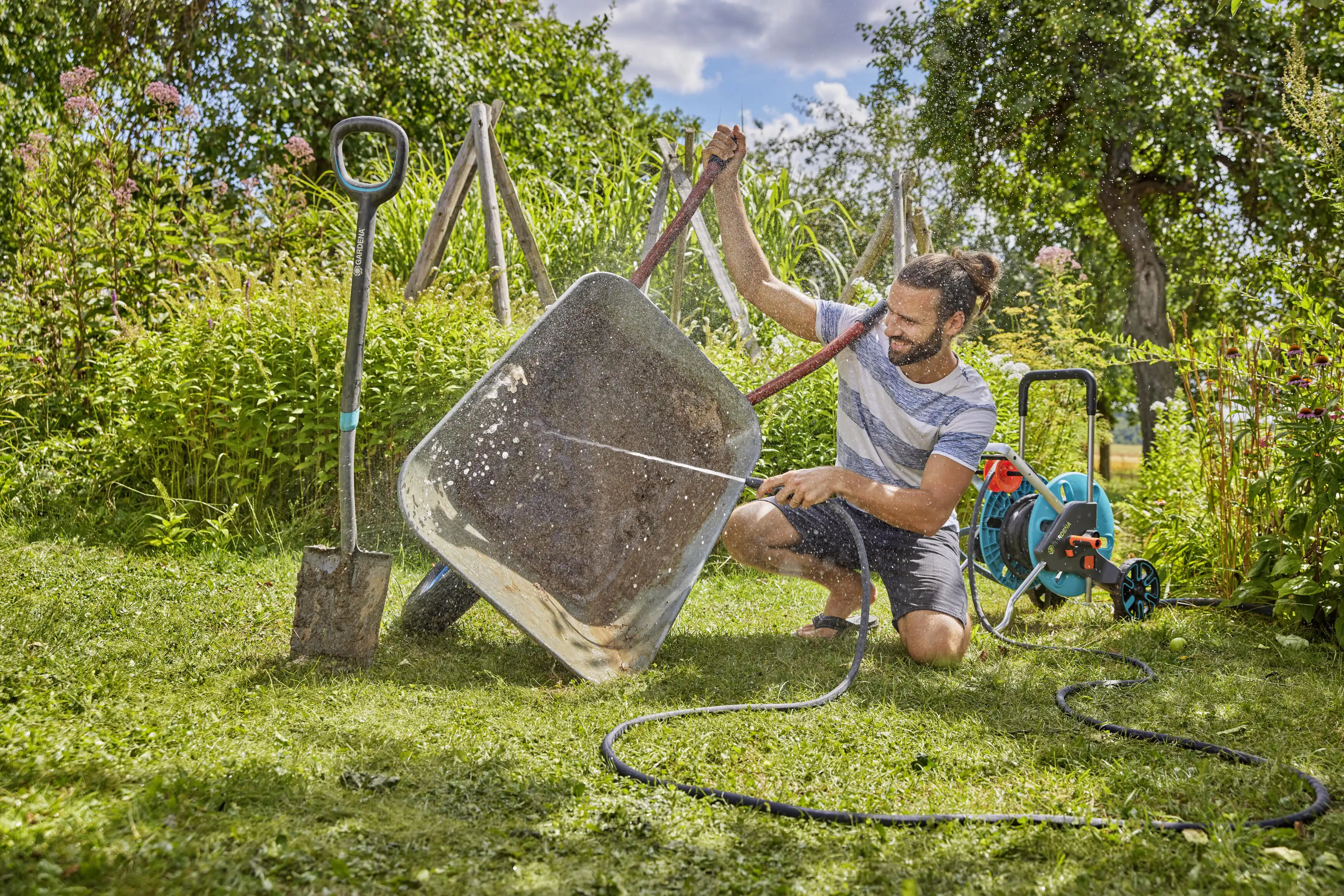 Gardena Schlauchwagen CleverRoll M ohne Schlauch