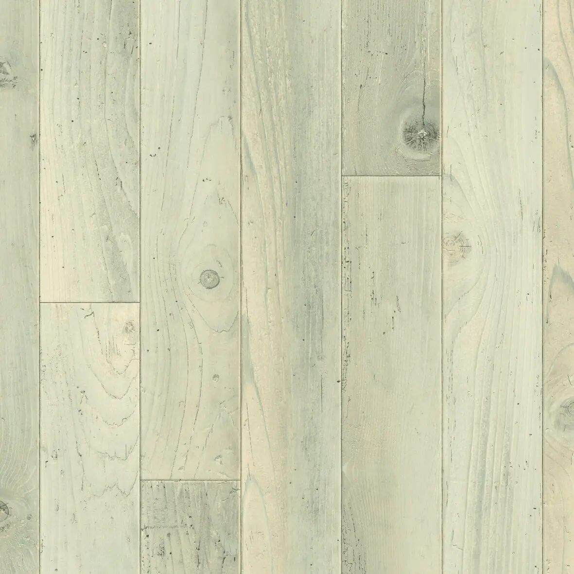 Bodenbelag Vinyl 4 m Holzoptik weiß