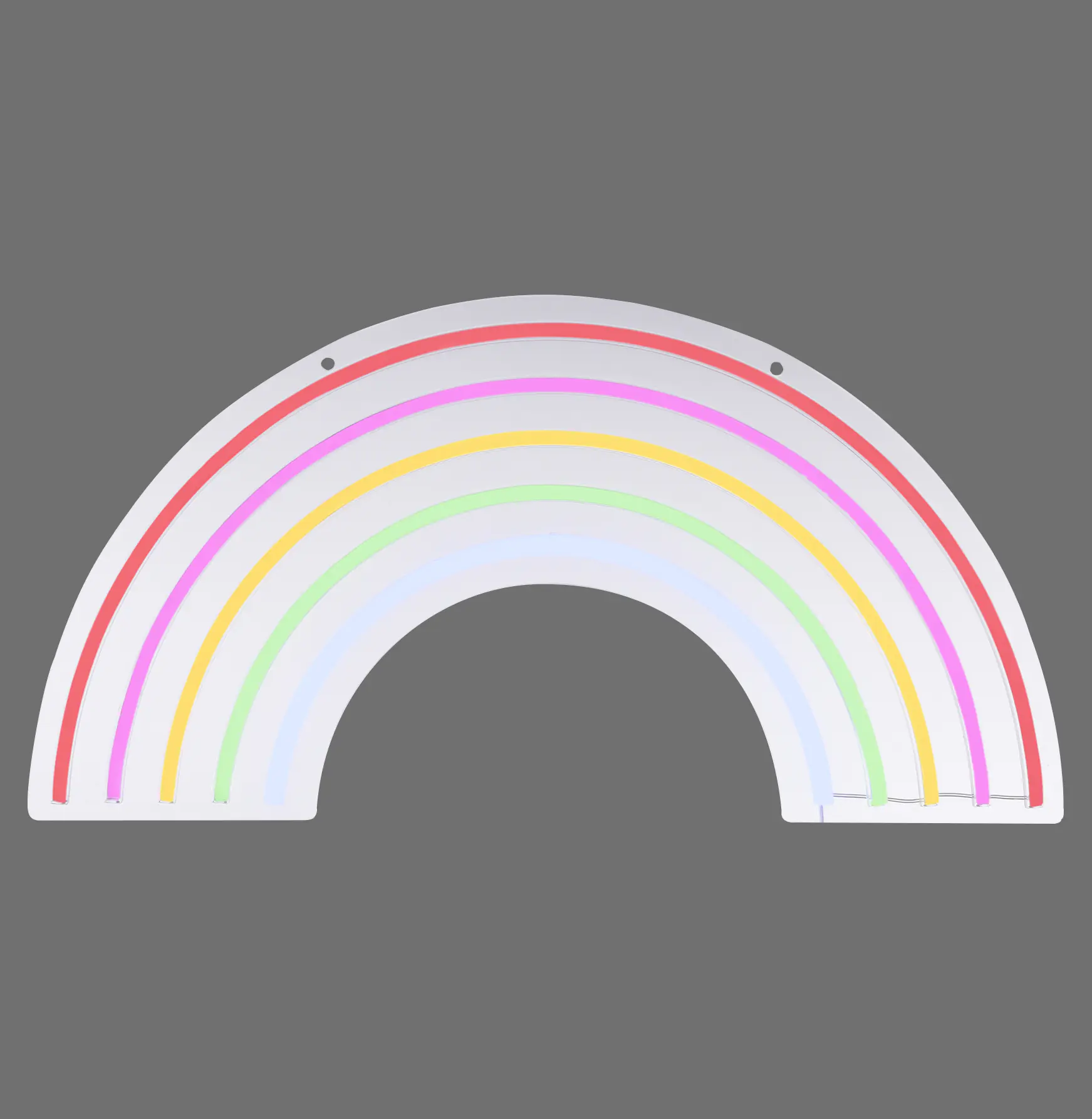 Just light LED Dekoleuchte Rainbow 63 x 1,5 x 32 cm