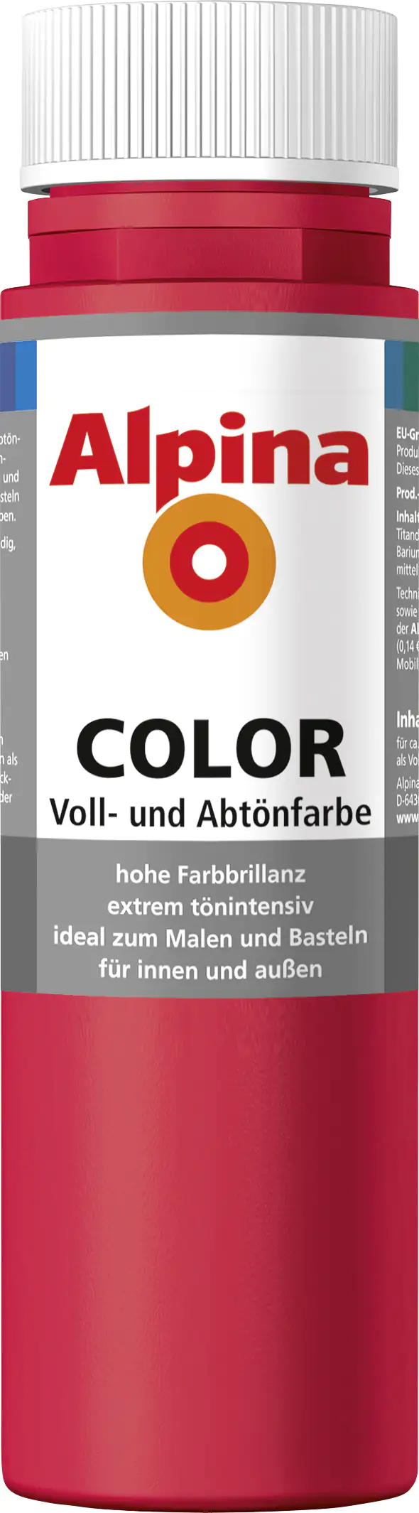 Alpina Color Abtönfarbe fire red 250 ml