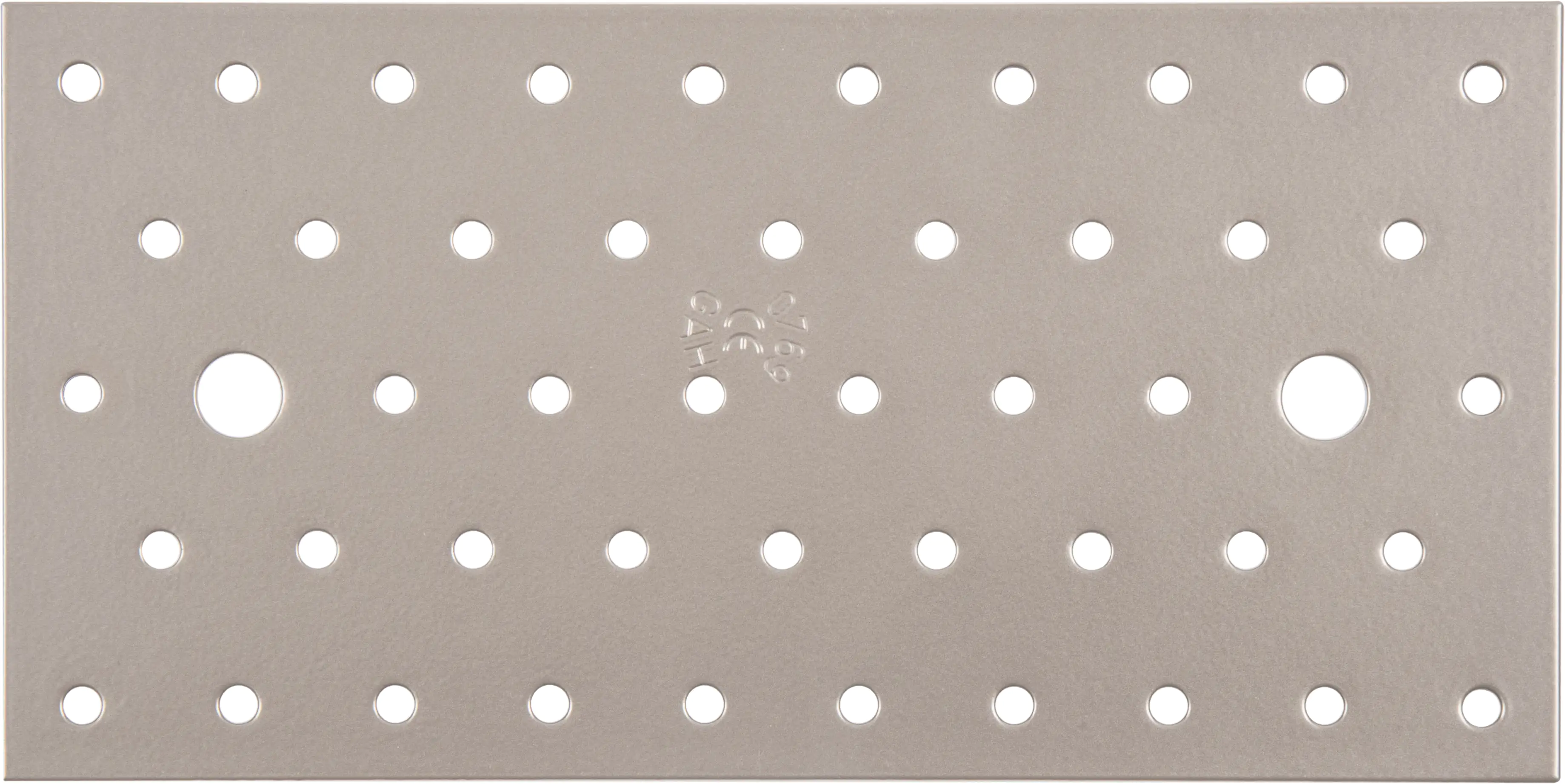 Alberts Duravis Lochplatte perlbeige, 200 x 100 x 2 mm
