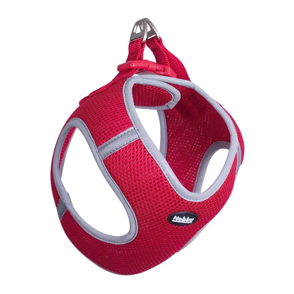 Nobby Hundegeschirr Mesh Delight L rot