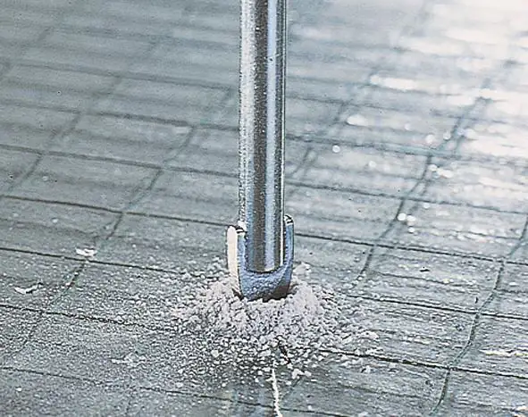 Wolfcraft Fliesen- und Glasbohrer Ø 10 mm Hartmetall für Fliesen/Glas Rundschaft