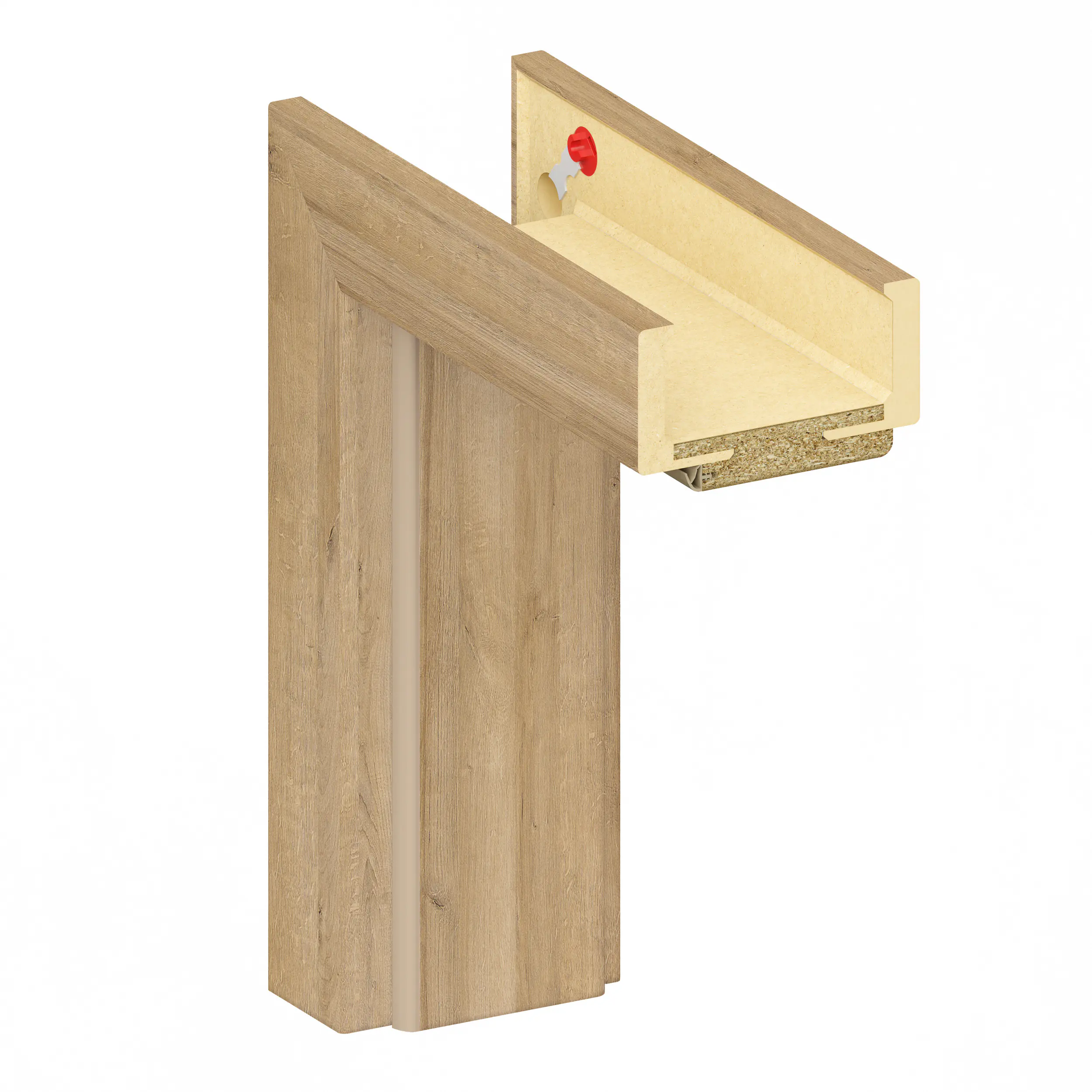 Classen Zarge Riviera Eiche 73,5 cm DIN links