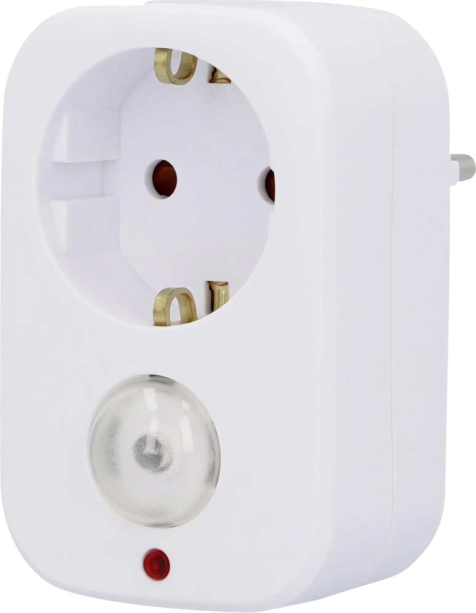 Zwischenstecker mit Dämmerungssensor weiß