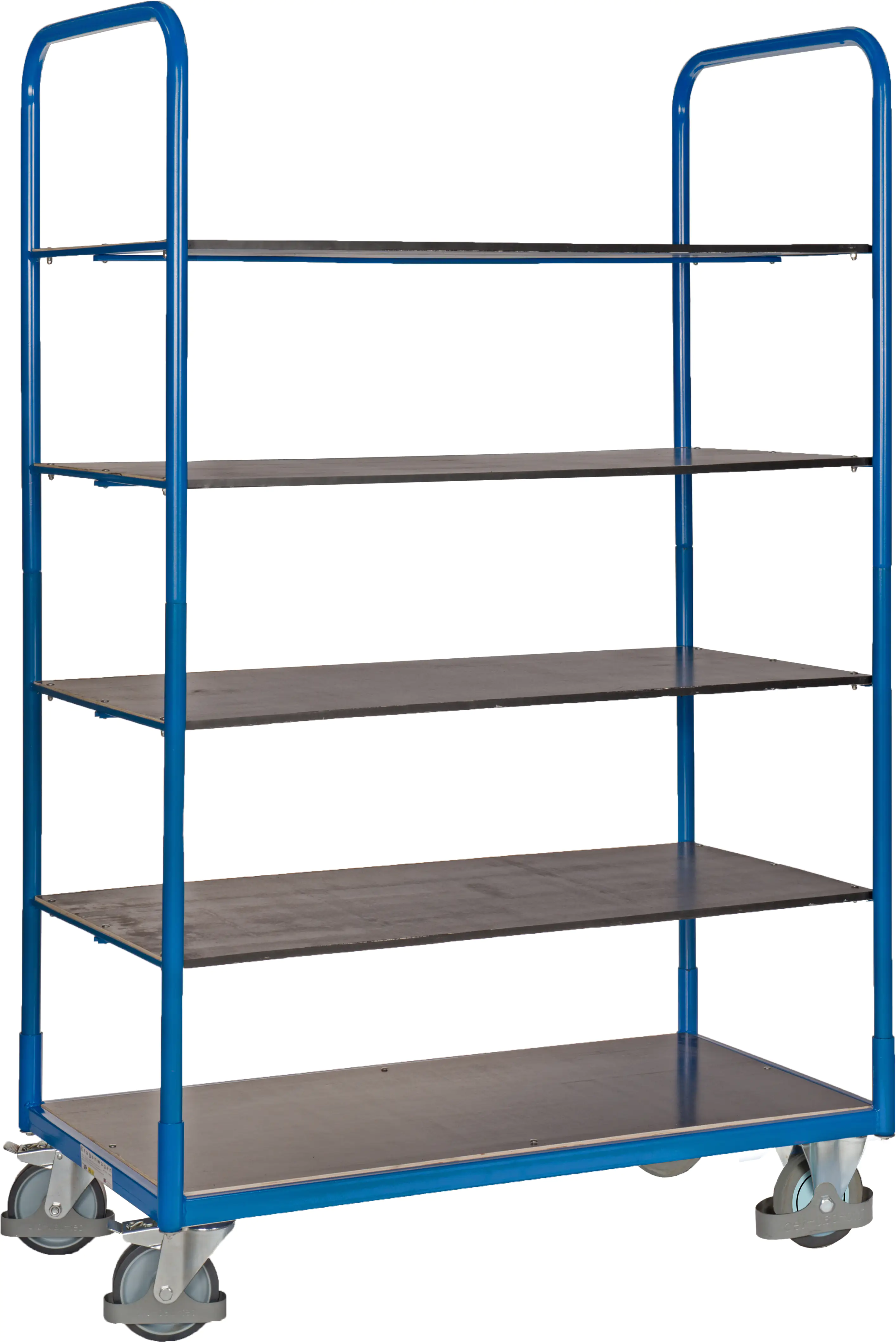 pro-bau-tec Profi-Etagenwagen blau 200 x 126 x 65 cm