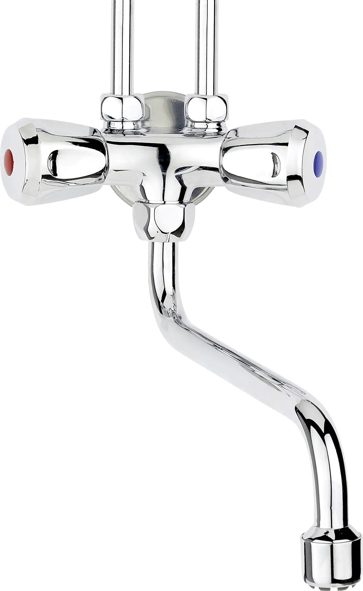 Thermoflow Spültischarmatur Armatur Qmix10 Niederdruck, 2-Griff
