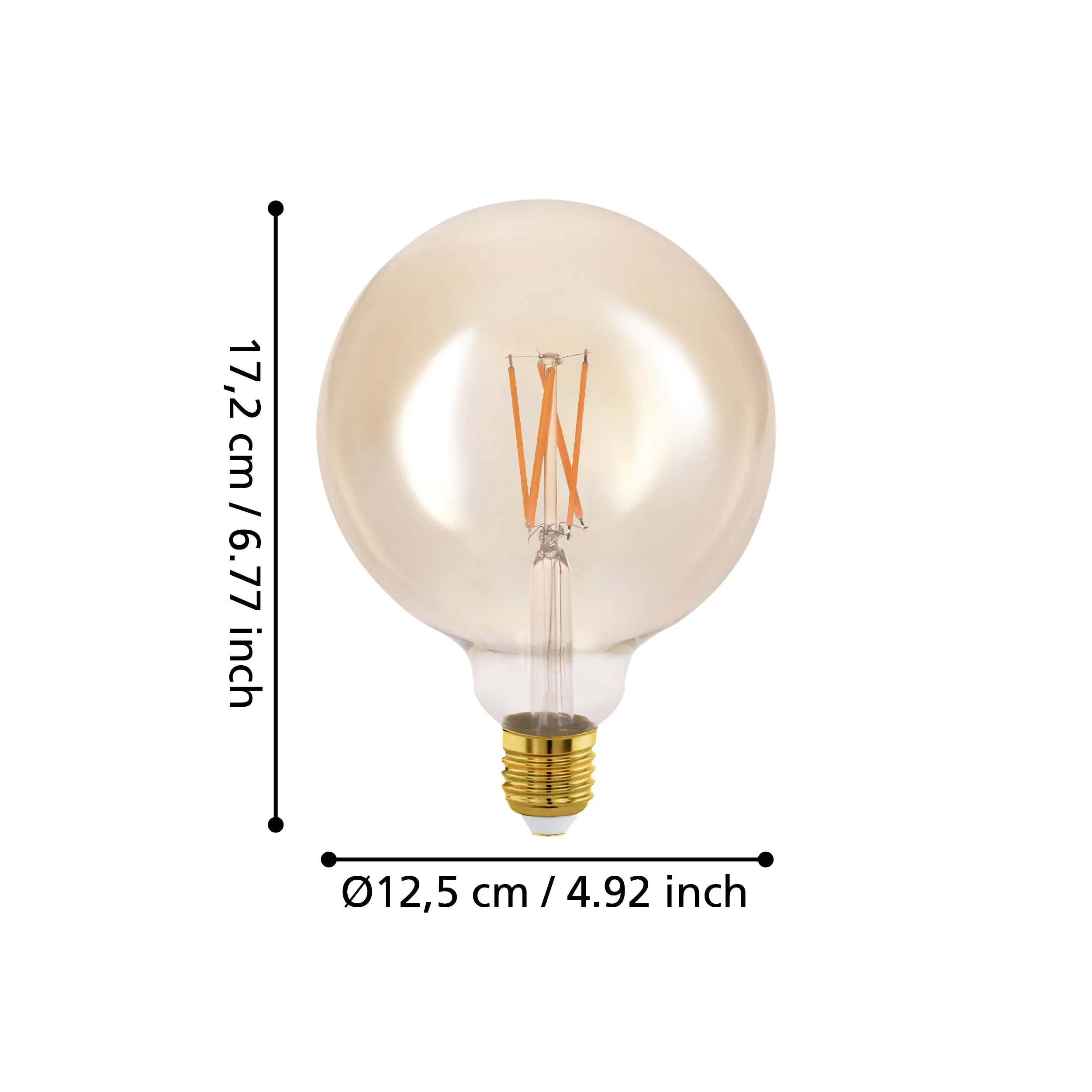 Eglo Connect LED Leuchtmittel-Z G125 Globeform E27 6 W Smart connect Z