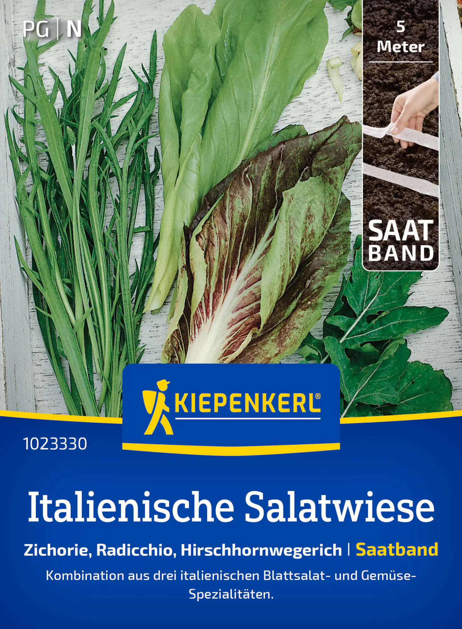 Kiepenkerl Saatgut Italienische Salatwiese für bis zu 5 lfd. Meter
