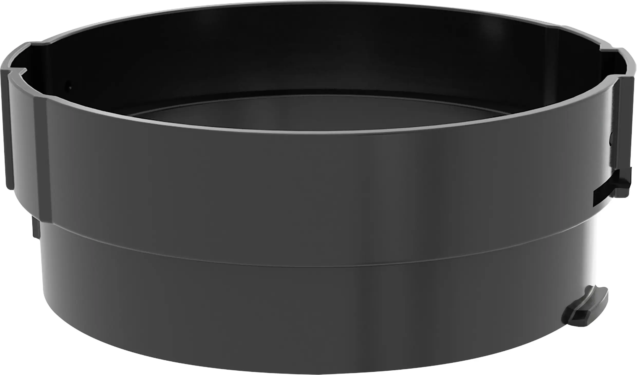 HS Terra Erweiterungsring Pro Cera Aufbauhöhe 22,5 mm schwarz 10 Stück