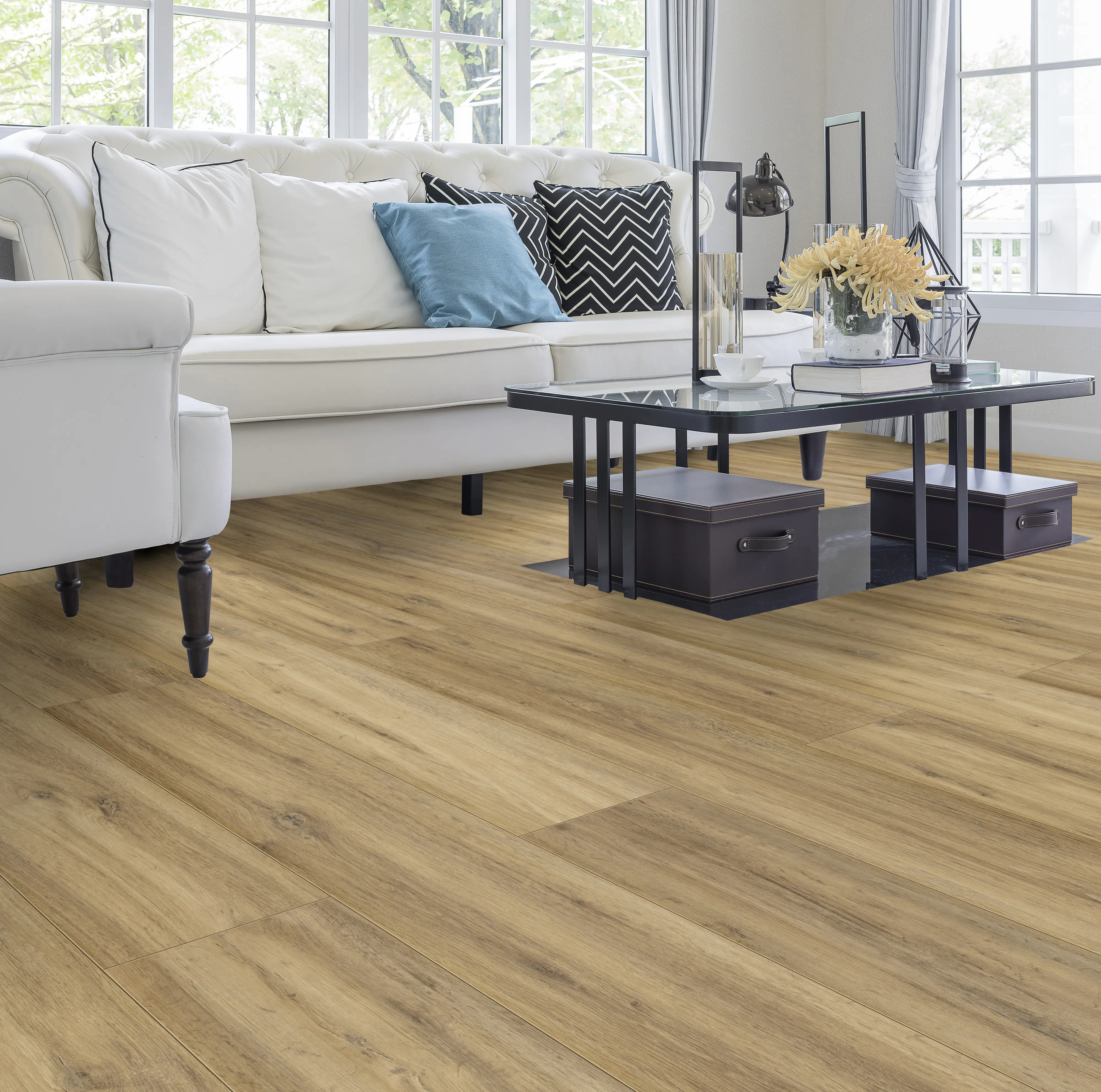 Classen Laminat Megaloc Aquaprotect 128,5 x 19,2 cm 8 mm Oak natural