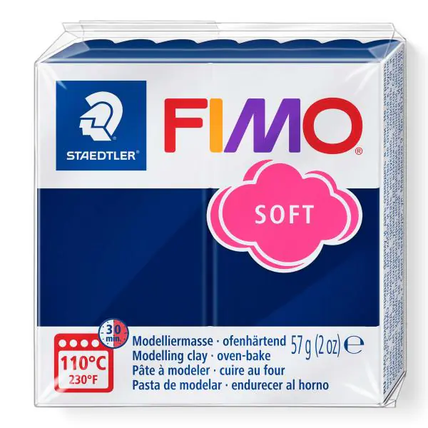 Fimo Soft windsorblau 57 Gramm