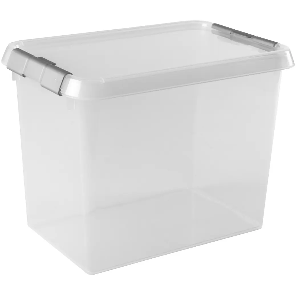Sunware Aufbewahrungsbox Comfort-Line mit Deckel 30 x 20 cm 9 L transparent 3er Set
