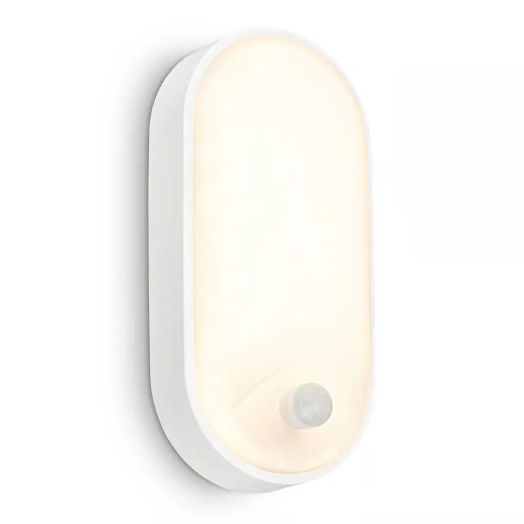 Briloner LED-Wandleuchte Ruch mit Bewegungsmelder 22 x 10,5 cm warmweiß weiß