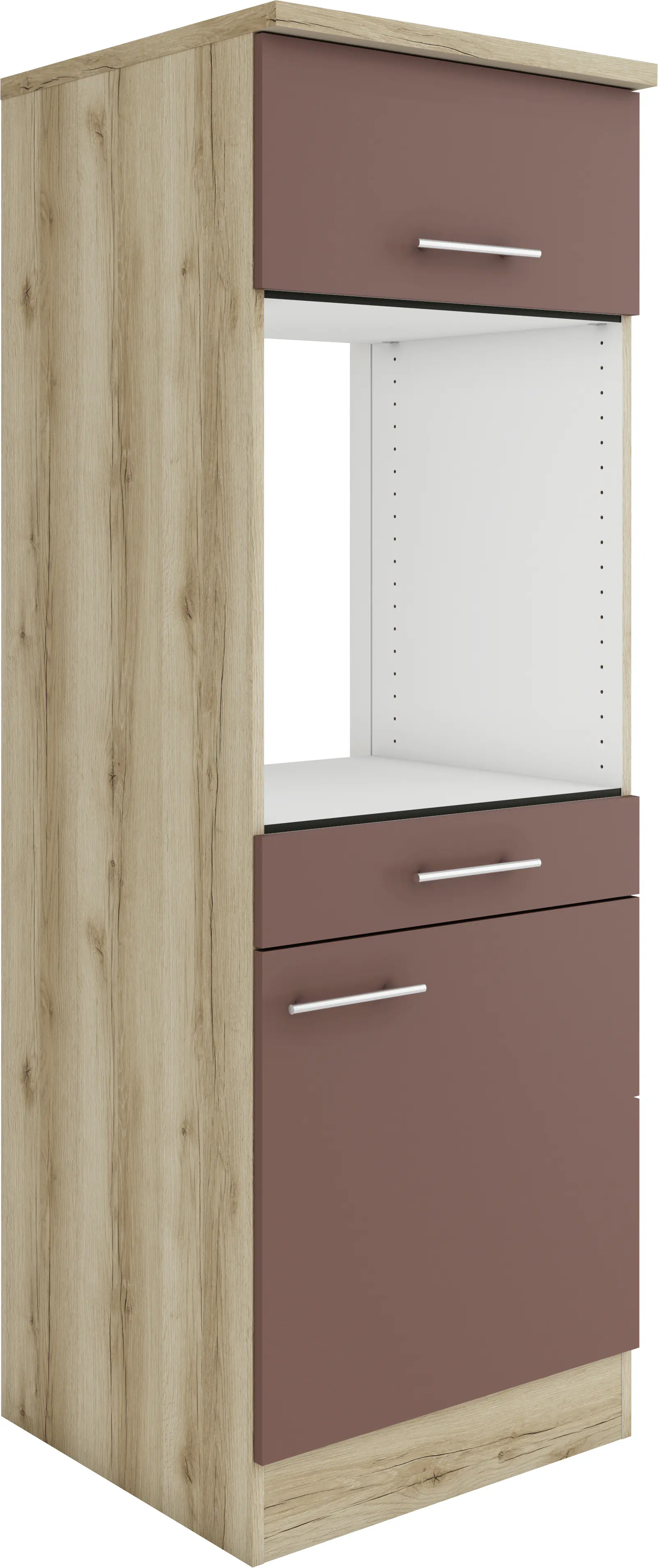 Optifit Midischrank Bari 407 rostrot/eiche 60 cm
