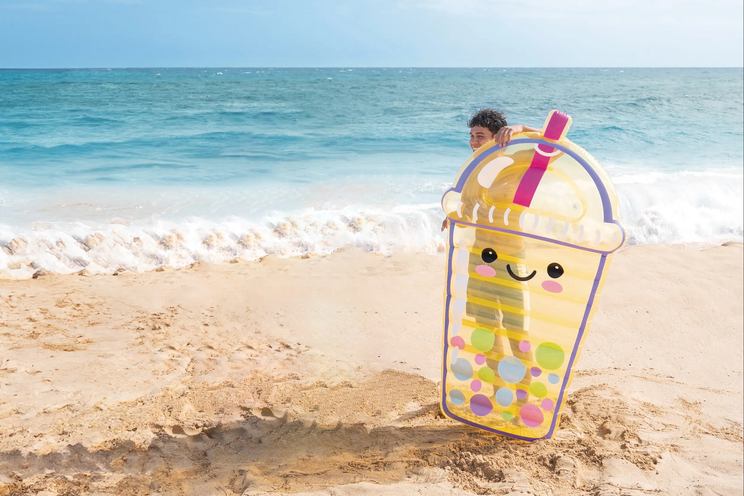 Intex Luftmatratze Boba Buddy Float 185 x 107 cm
