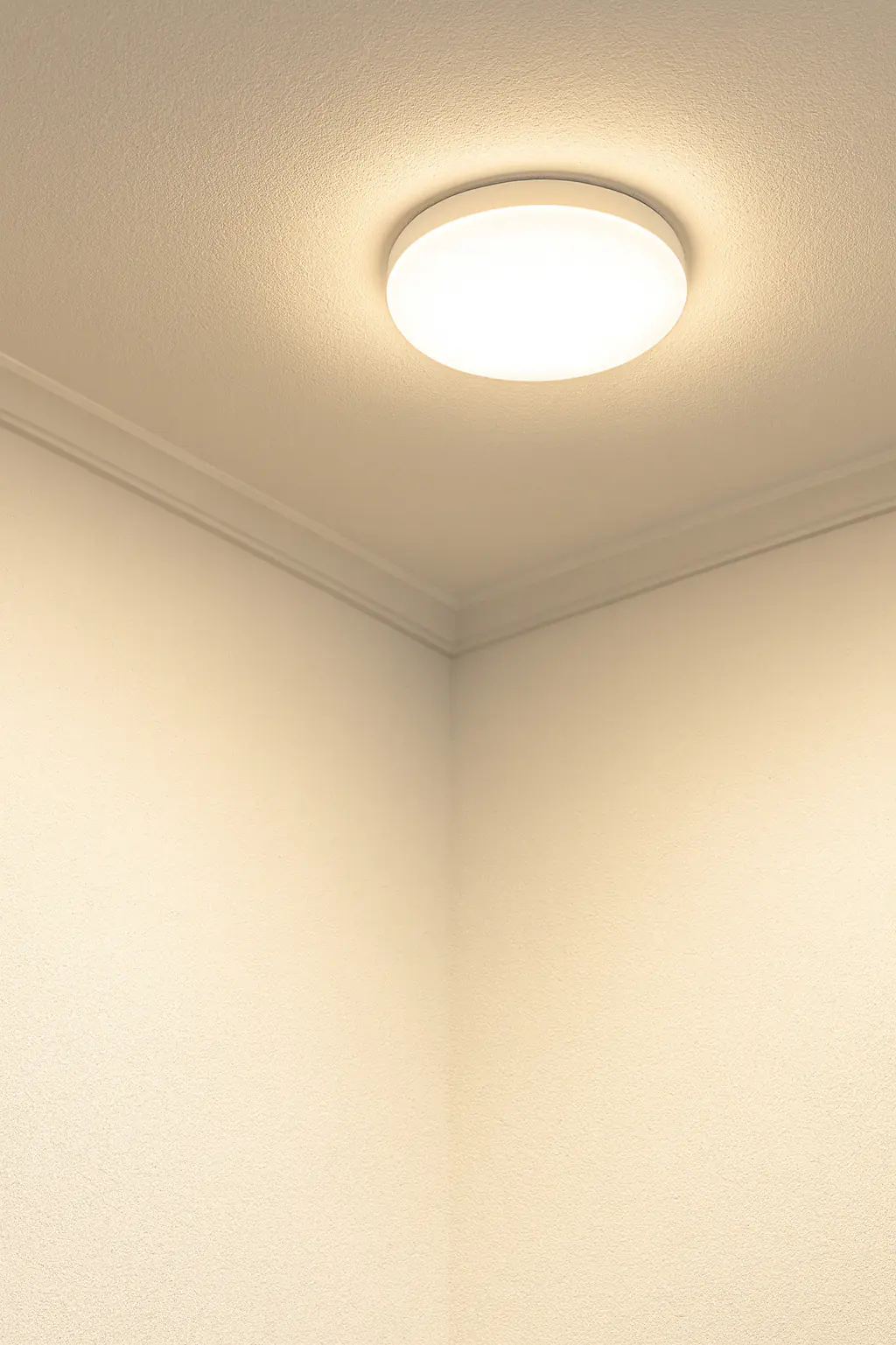 LED Deckenleuchte Juno I weiß Ø 26 x 5 cm neutralweiß