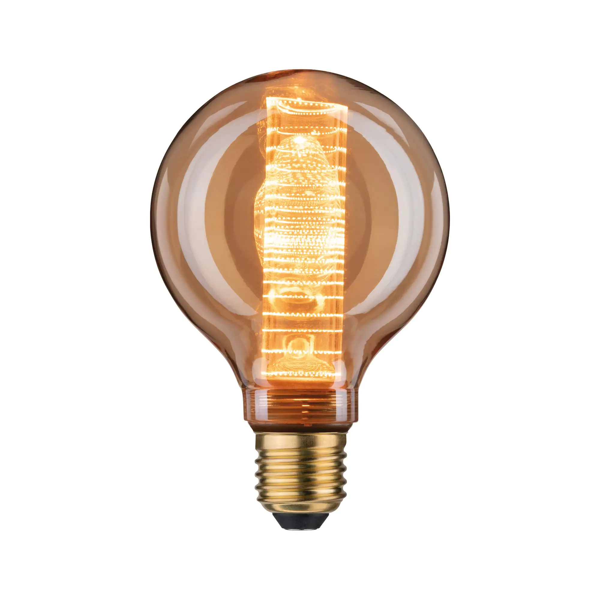 Paulmann LED Vintage Leuchtmittel Globe G95 E27 4 W gold mit Innenkolben