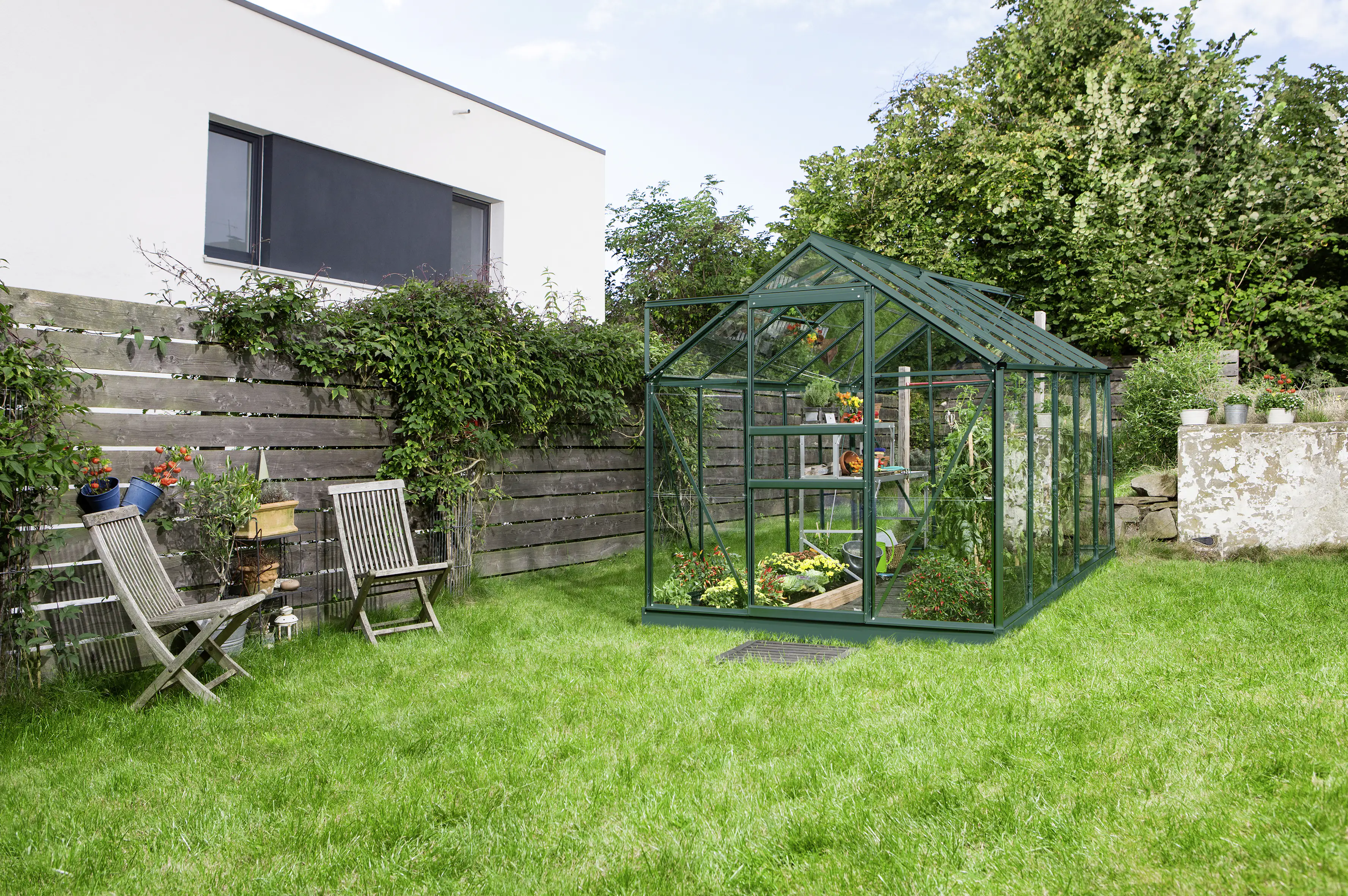 Vitavia Gewächshaus Venus 6200 192 x 317 cm 3 mm ESG