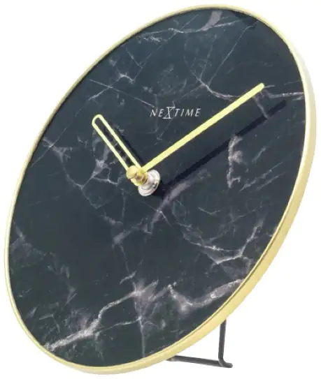 Nextime Tisch- Wanduhr Marble Table Ø 20 cm