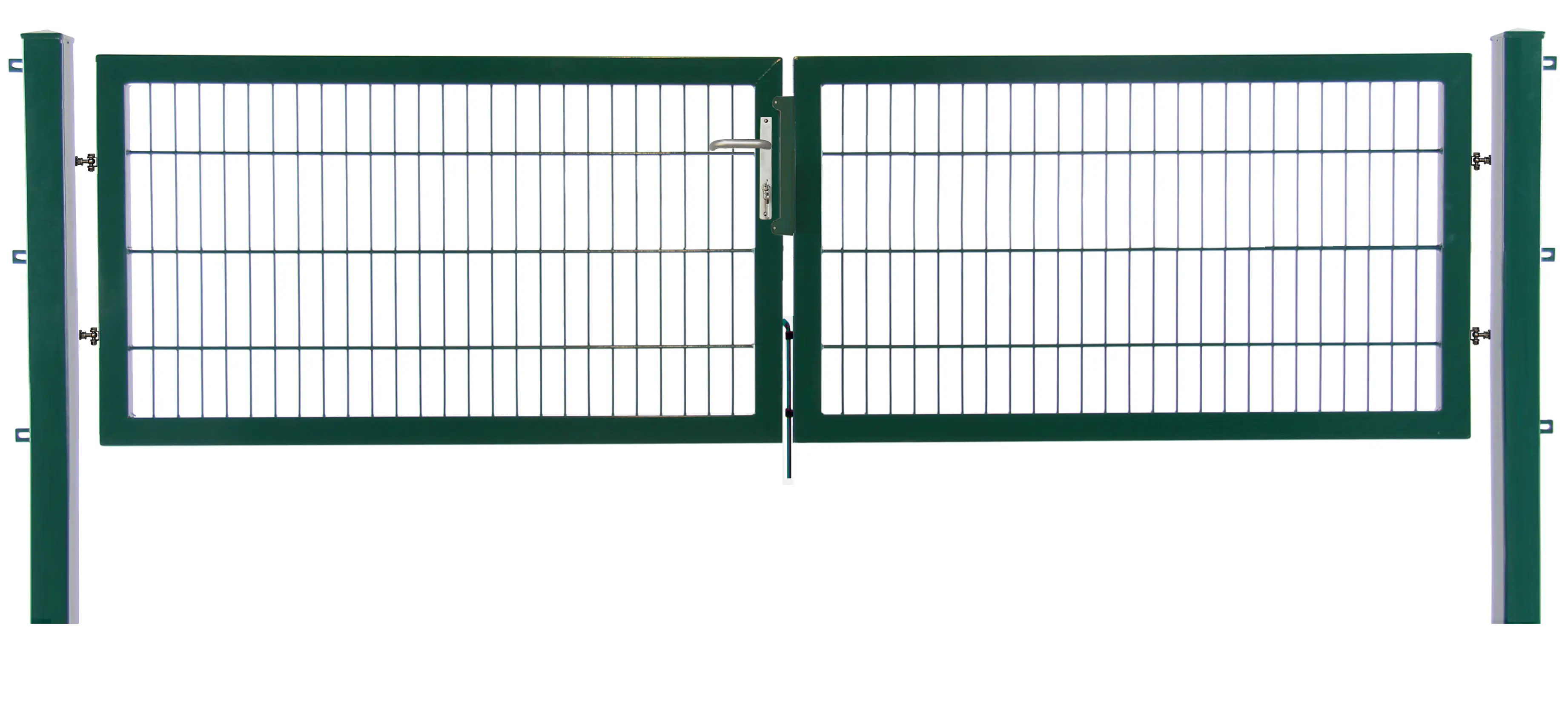 Floraworld Gartentor doppelflügelig Premium 300 x 80 cm moosgrün
