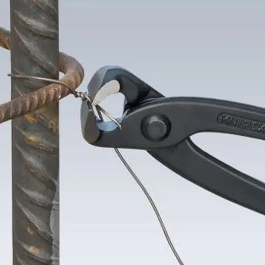 Knipex Monierzange 280 mm schwarz atramentiert