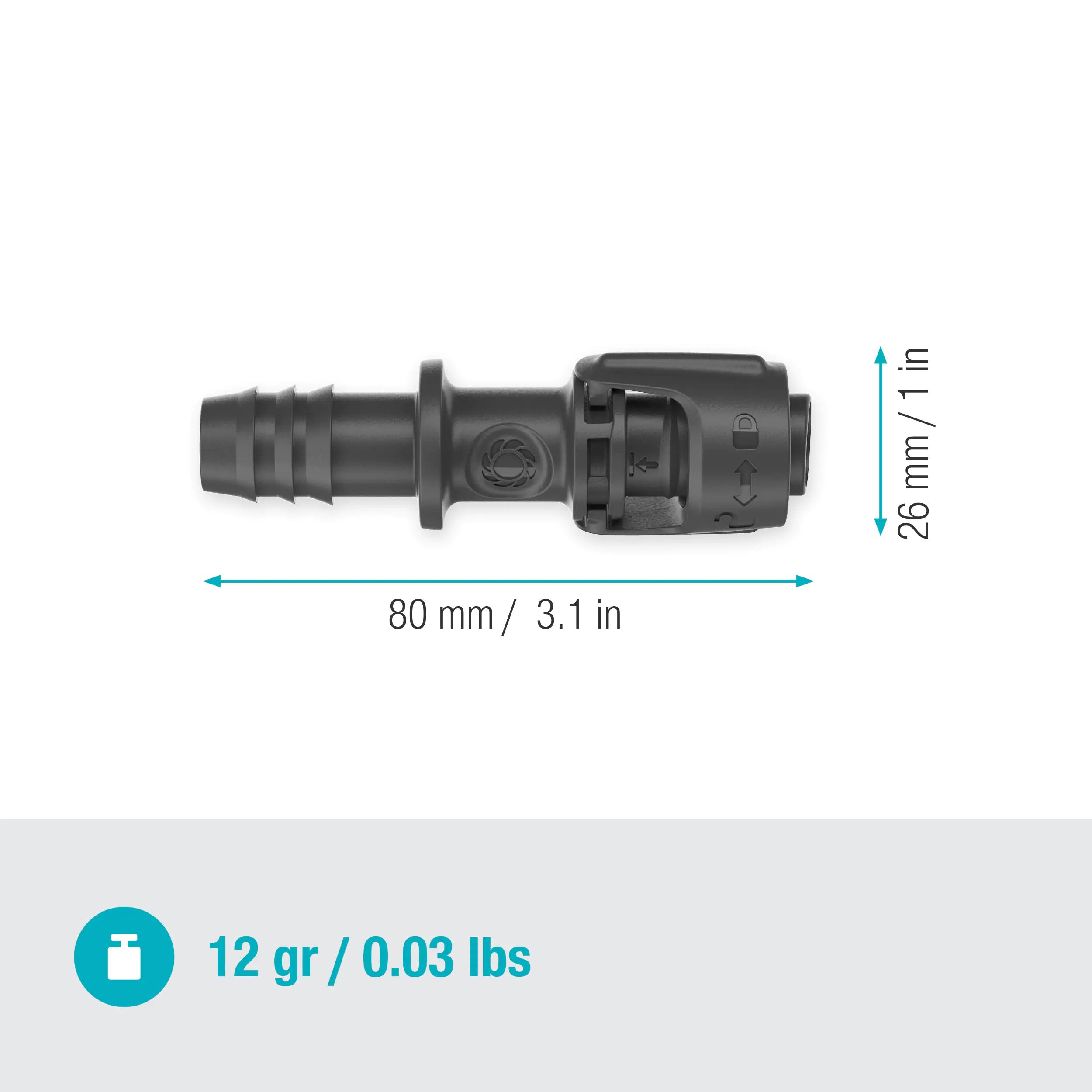Gardena Universalverbinder, 13 mm (1/2")