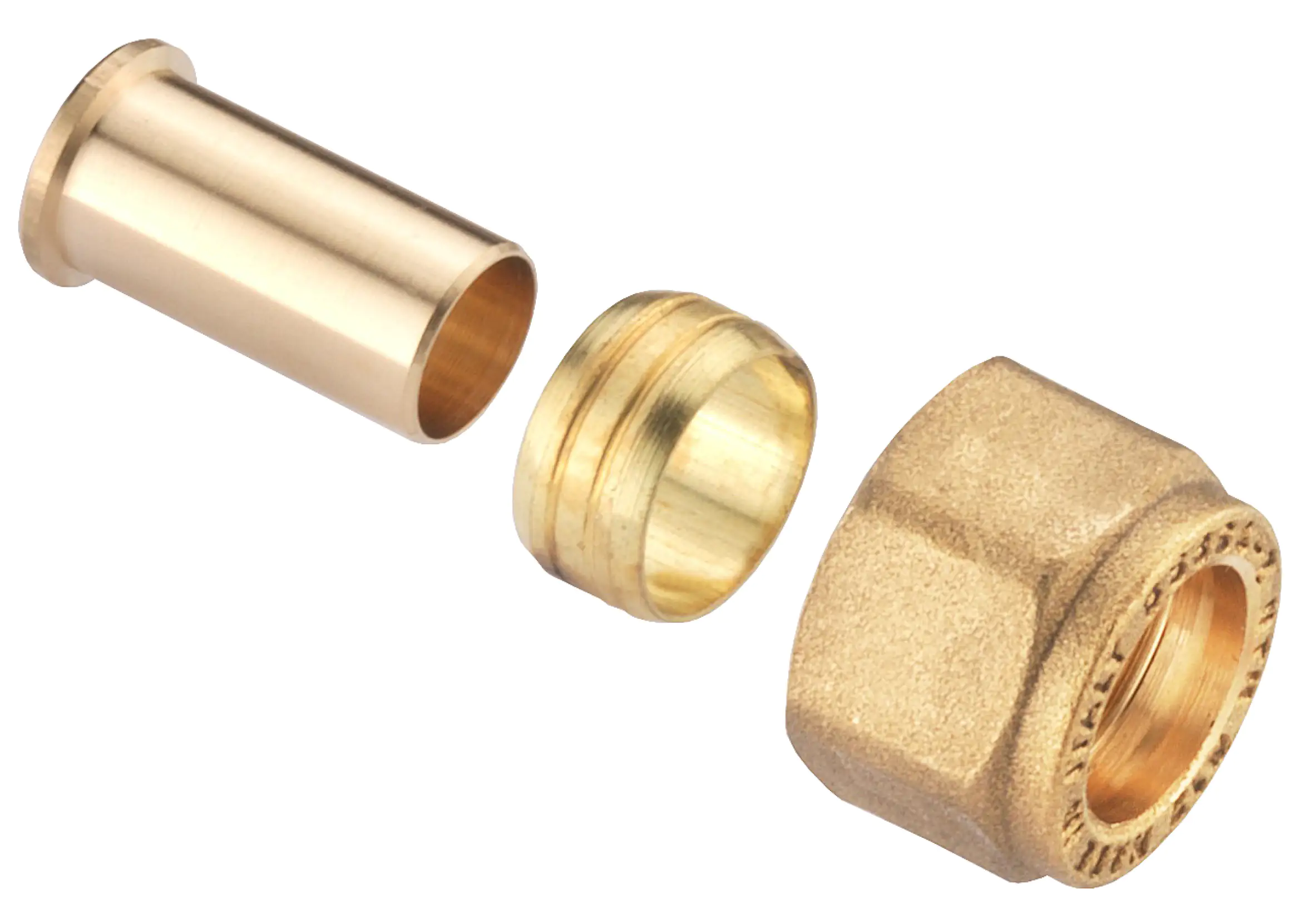 Cornat Schraub-Adapter komplett ø 15 mm 1/2" IG Messing
