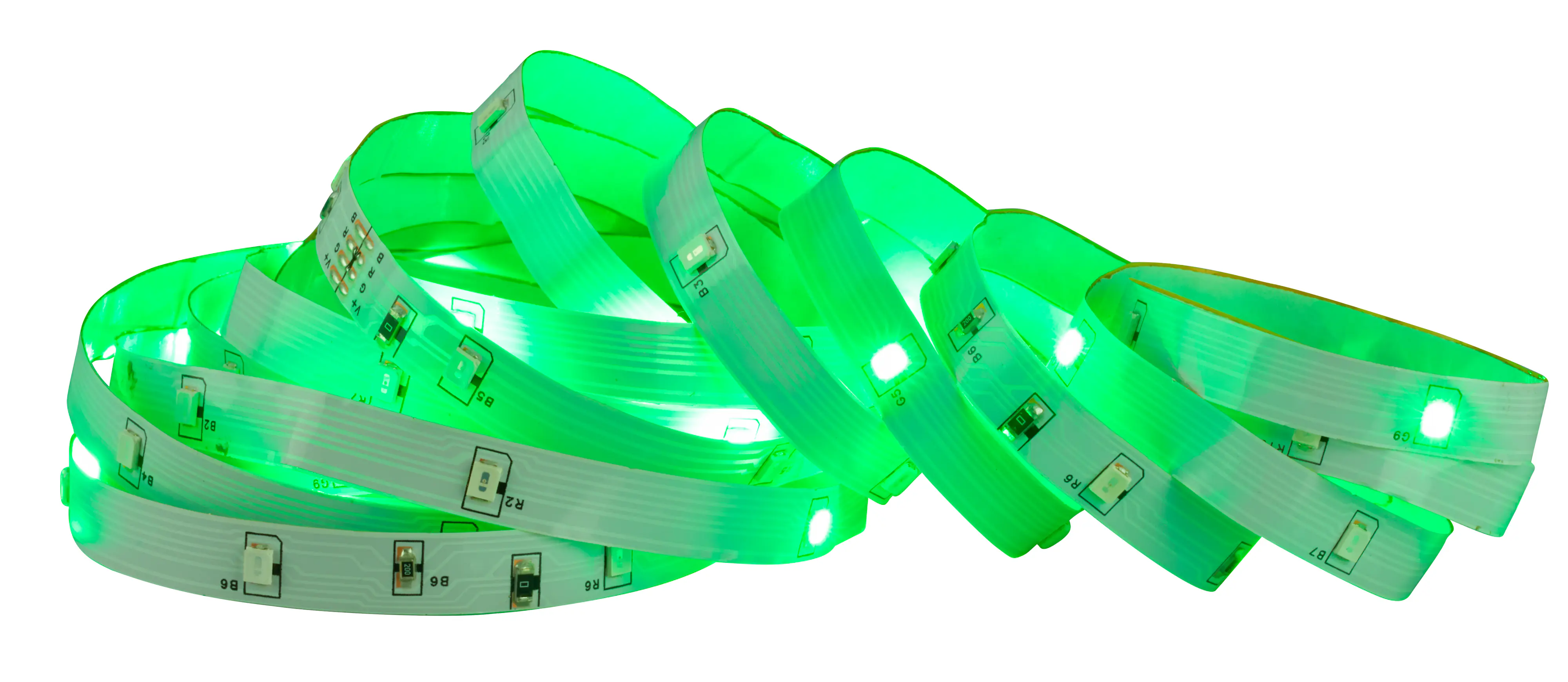Briloner LED-Streifen RGB mit integriertem Akku 3 m weiß