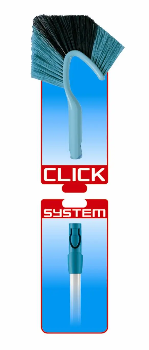 Leifheit Wand- und Deckenbesen Dusty Click System
