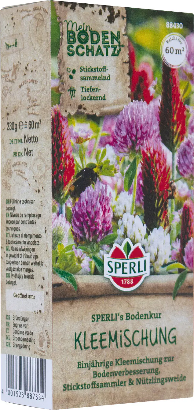 Sperli Saatgut Kleemischung Bodenkur für ca. 60 m²