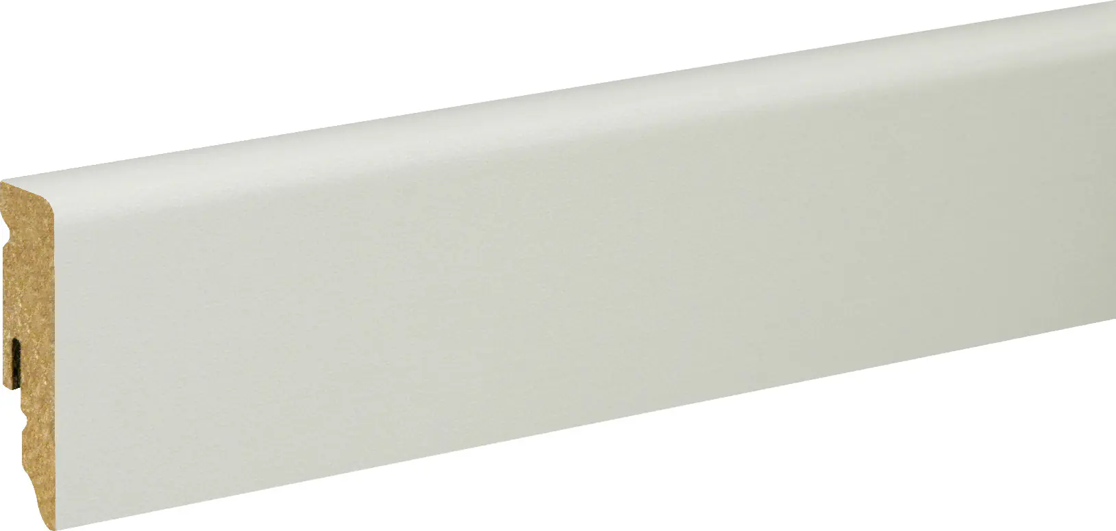 Neuhofer Fußleiste 240 cm x 58 x 19 mm weiß