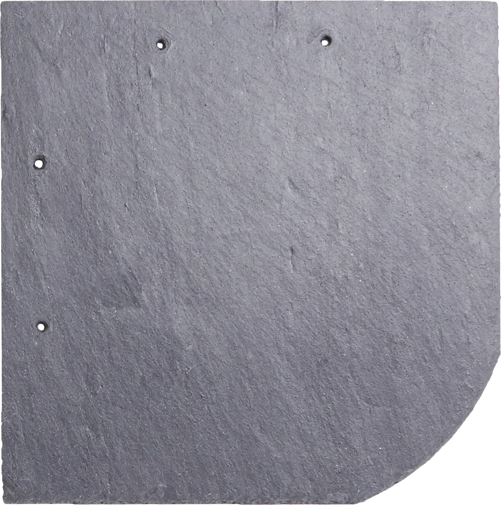 Naturschiefer Bogen 20 x 20 cm anthrazit 10er Set