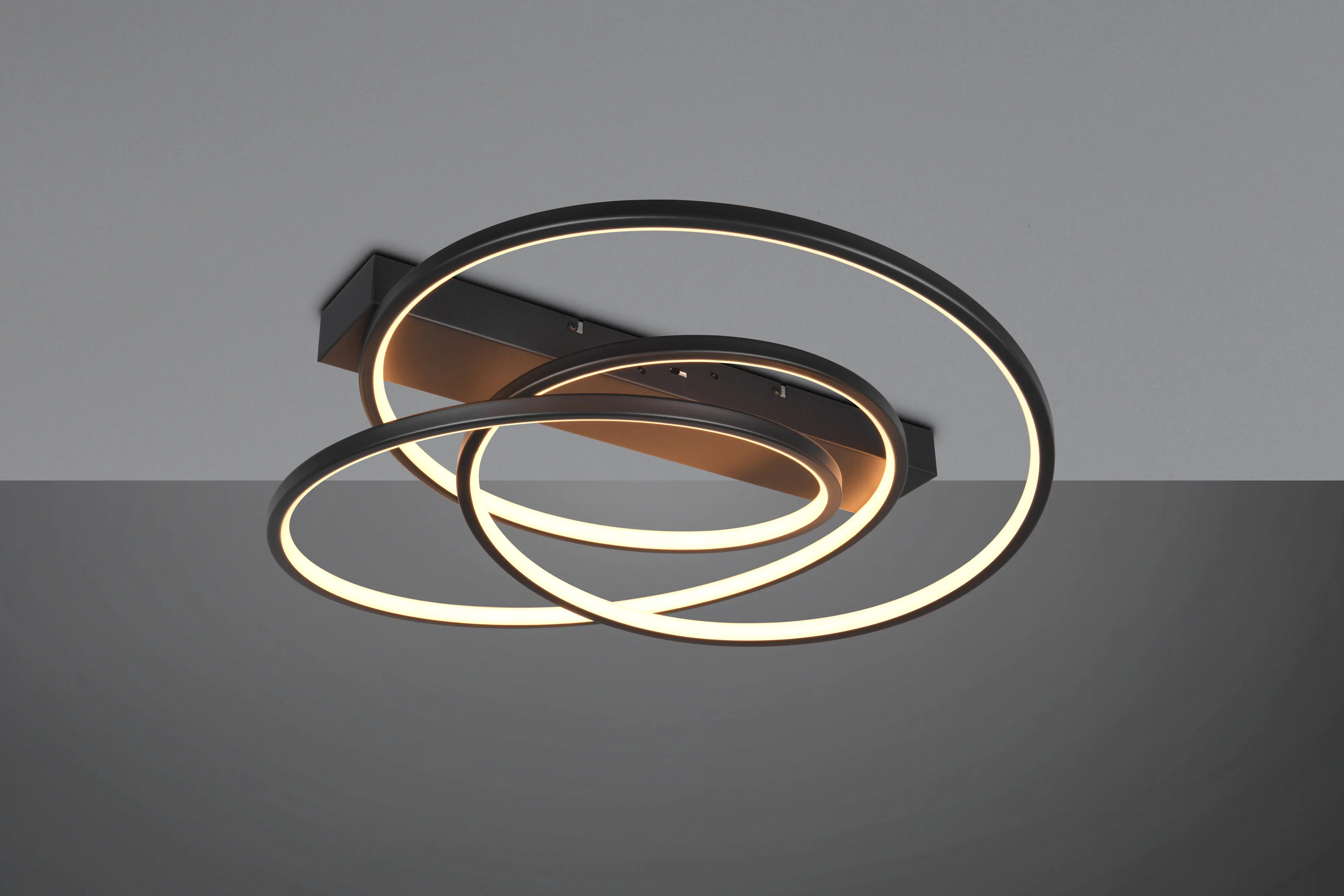 Trio-Leuchte LED-Deckenleuchte Darvin 34W warmweiß-neutralweiß