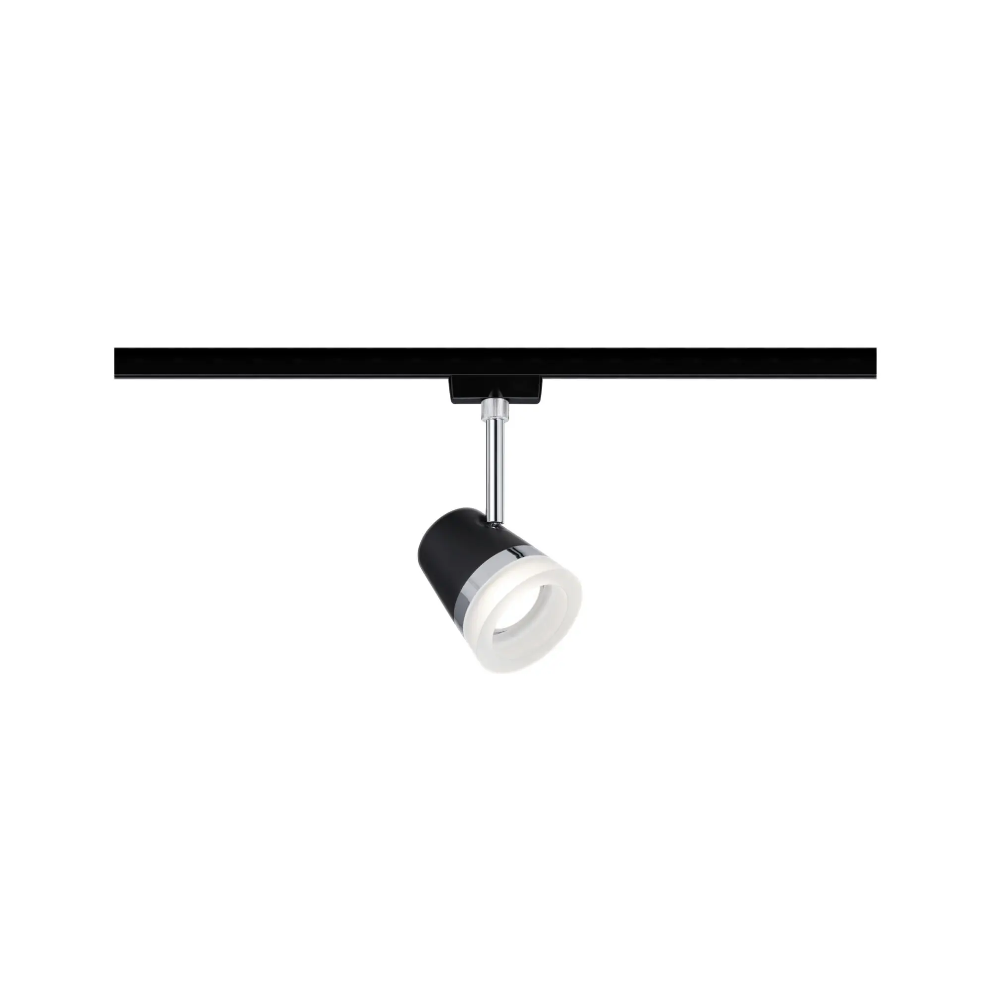 Paulmann URail Schienenspot Cone schwarz-matt 18 x 8,5 cm GU10 dimmbar