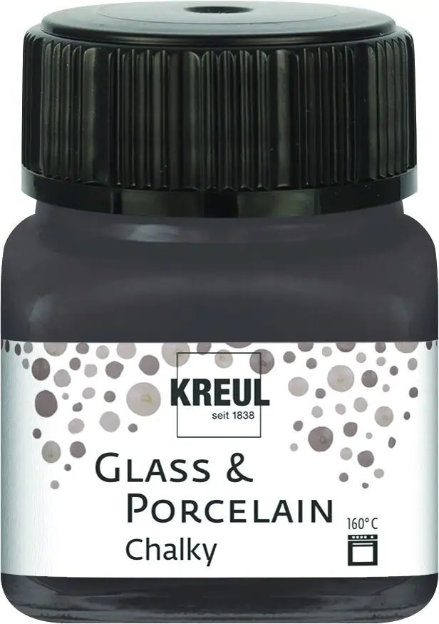 Kreul Glass & Porcelain Chalky volcanic gray 20 ml