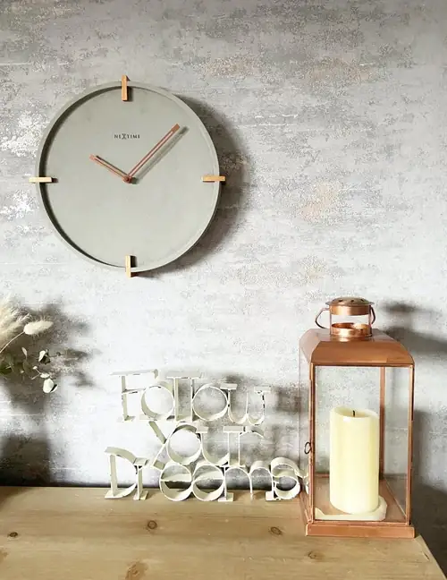 Nextime Wanduhr Mohawk Wall Ø 33,5 cm