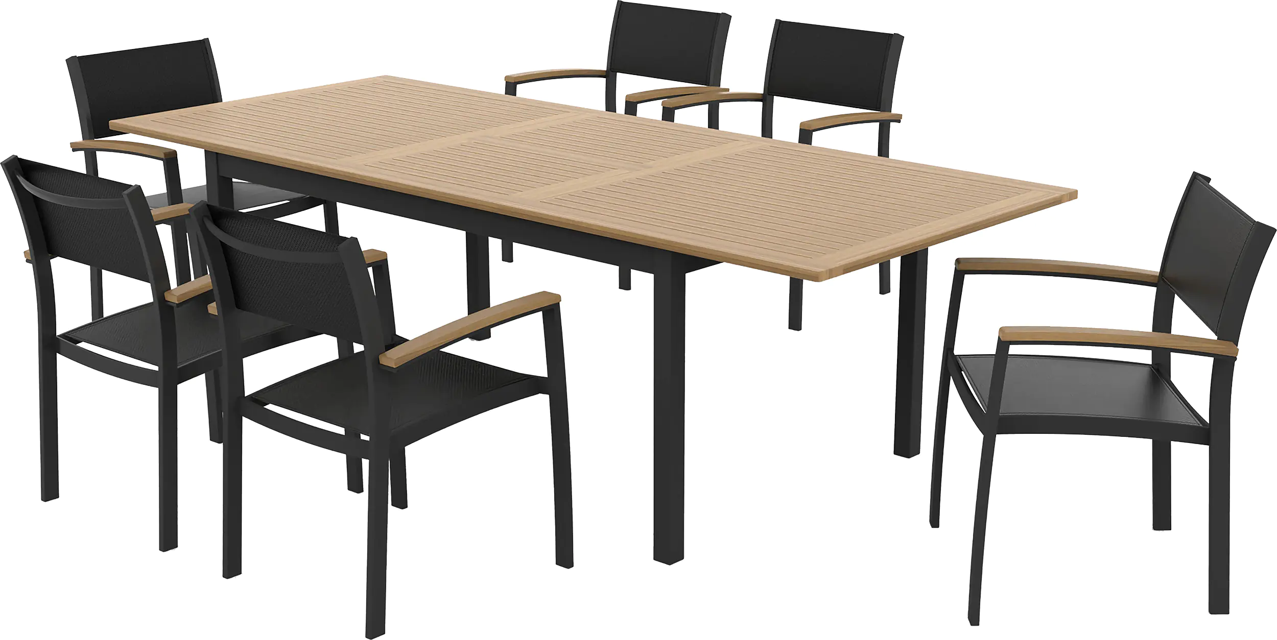Primaster Garten-Essgruppe Atrani 6 Personen mit ausziehbarem Tisch