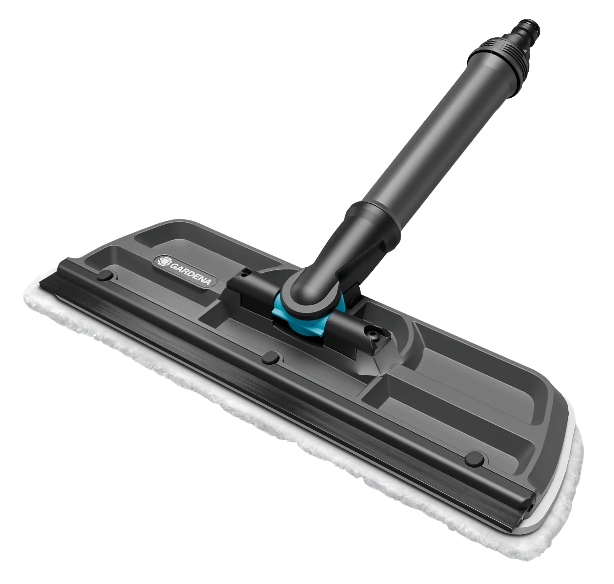 Gardena Cleansystem Fensterwischer 31 cm mit Mikrovlies und Abziehlippe