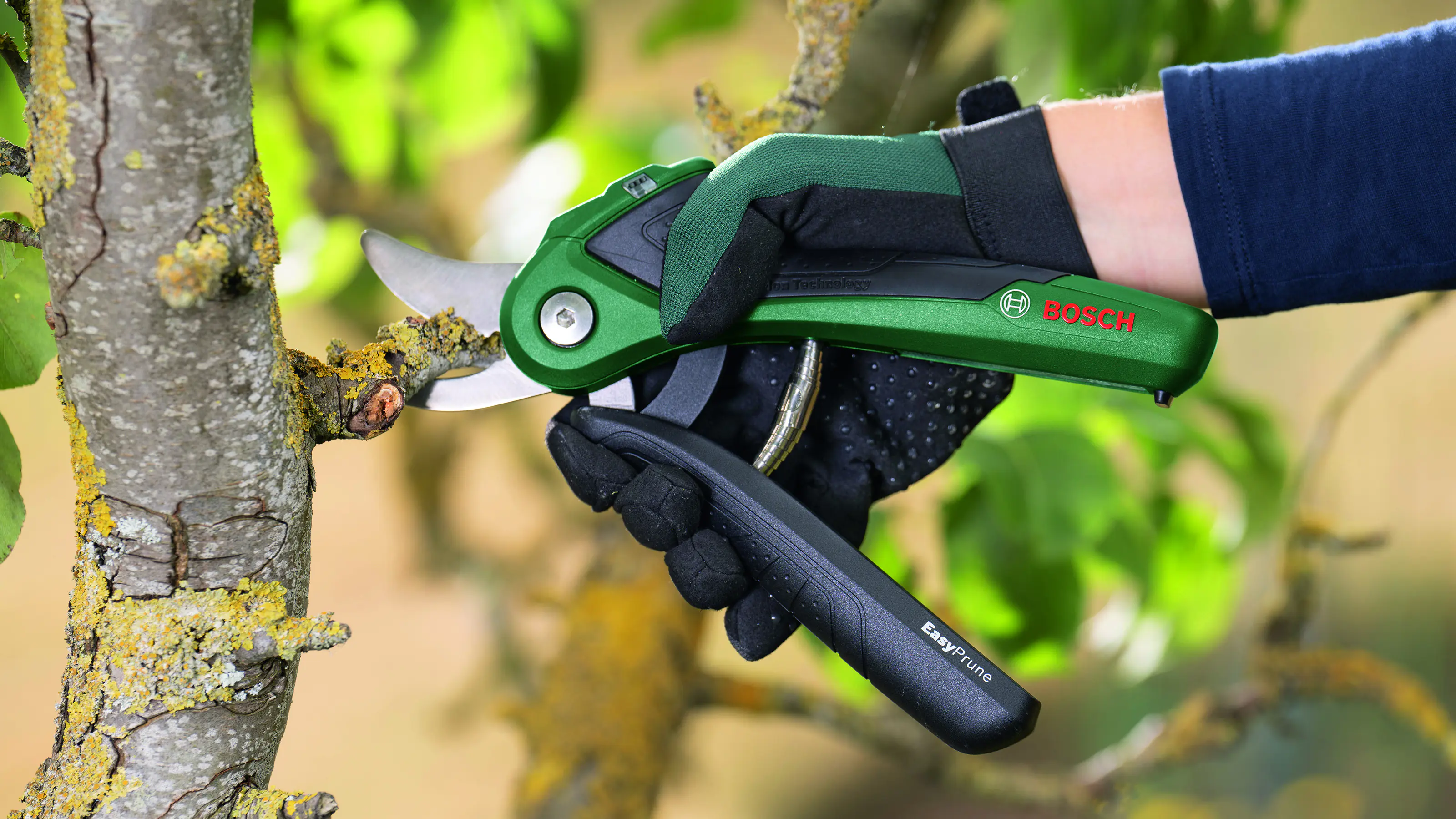 Bosch Akku-Gartenschere EasyPrune inkl. Ladekabel