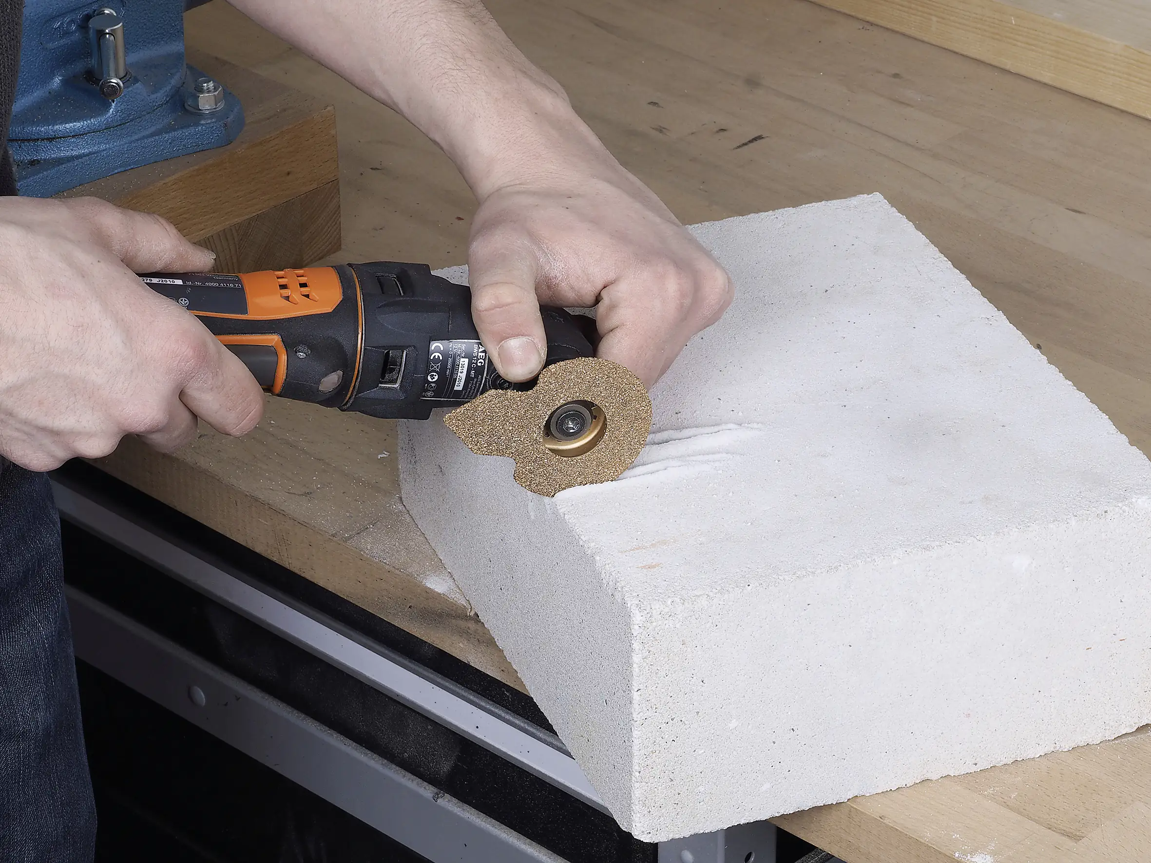 Wolfcraft Trimmer Hartmetall Ø 65 mm für Vibrationssägen